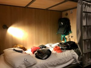 camas capsula Franca City Hostel