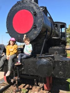 Ex estación de trenes en Posadas